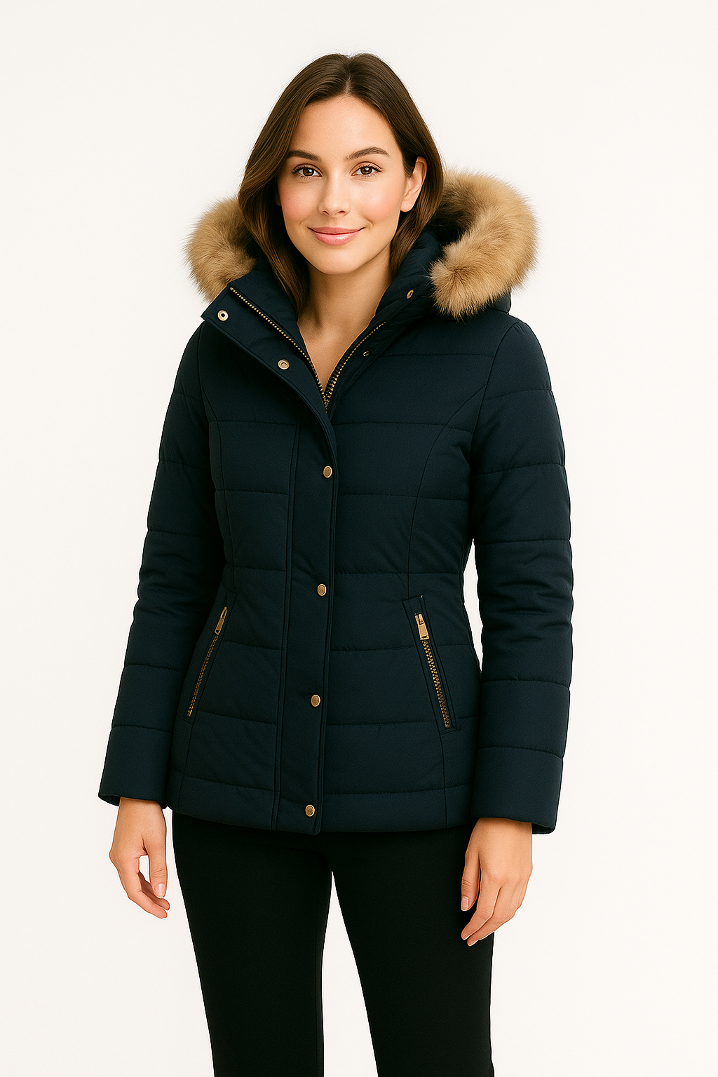 Almaz | Plush winter jacket for women