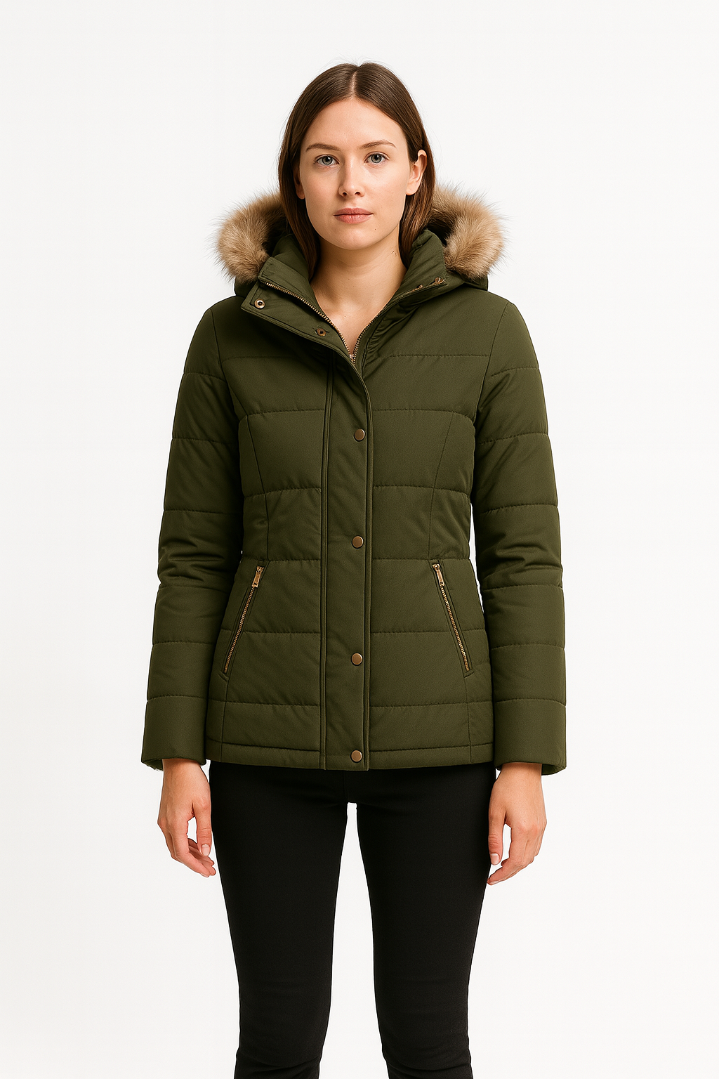 Almaz | Plush winter jacket for women