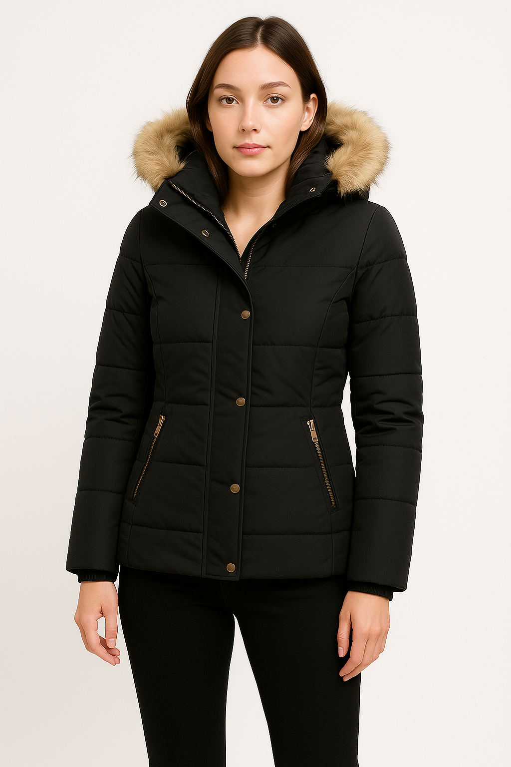 Almaz | Plush winter jacket for women