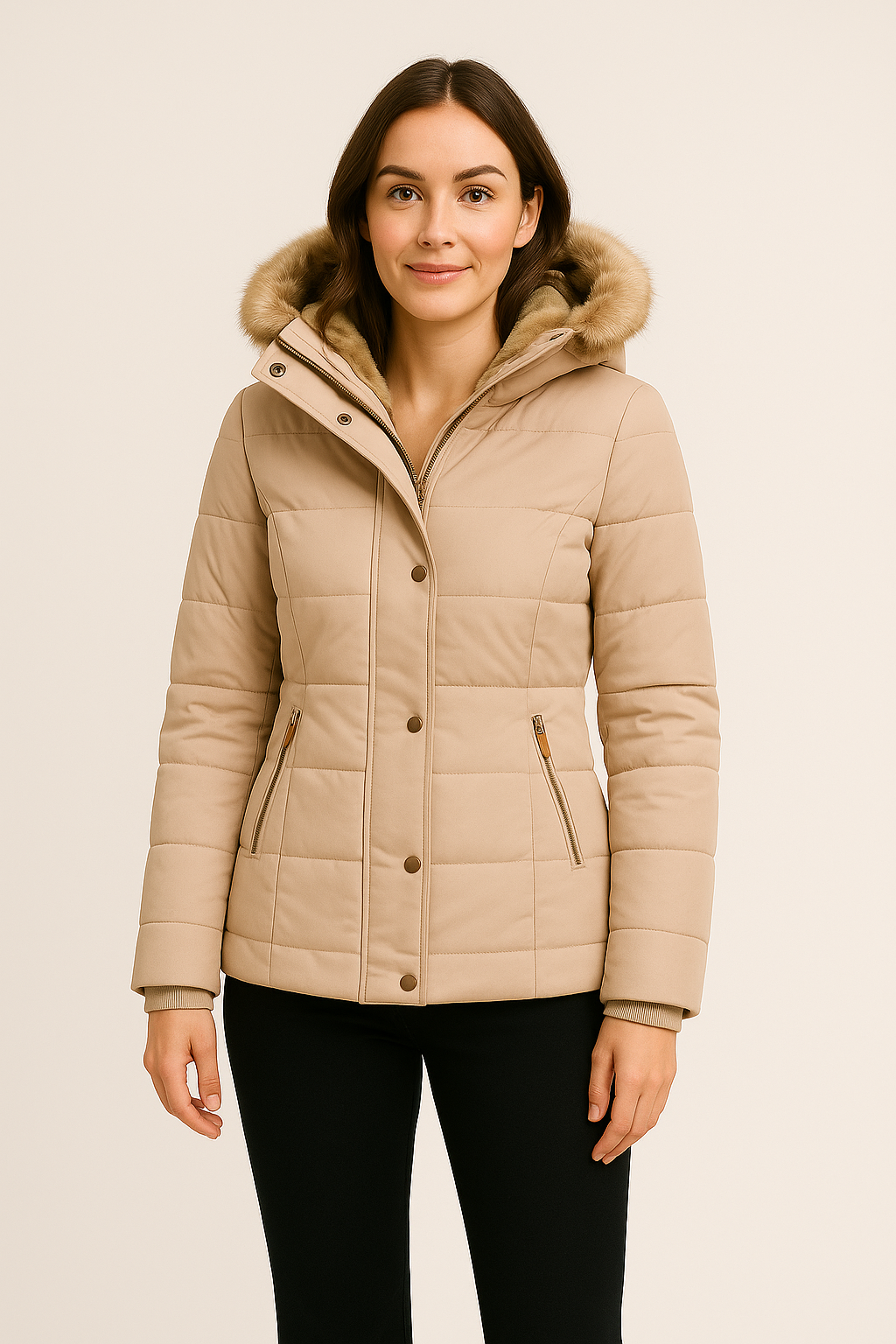 Almaz | Plush winter jacket for women