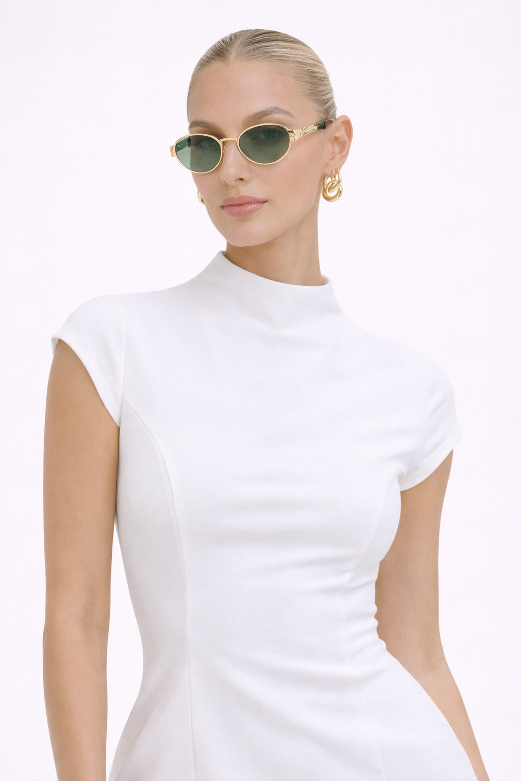 Anya Womens Retro Sunglasses