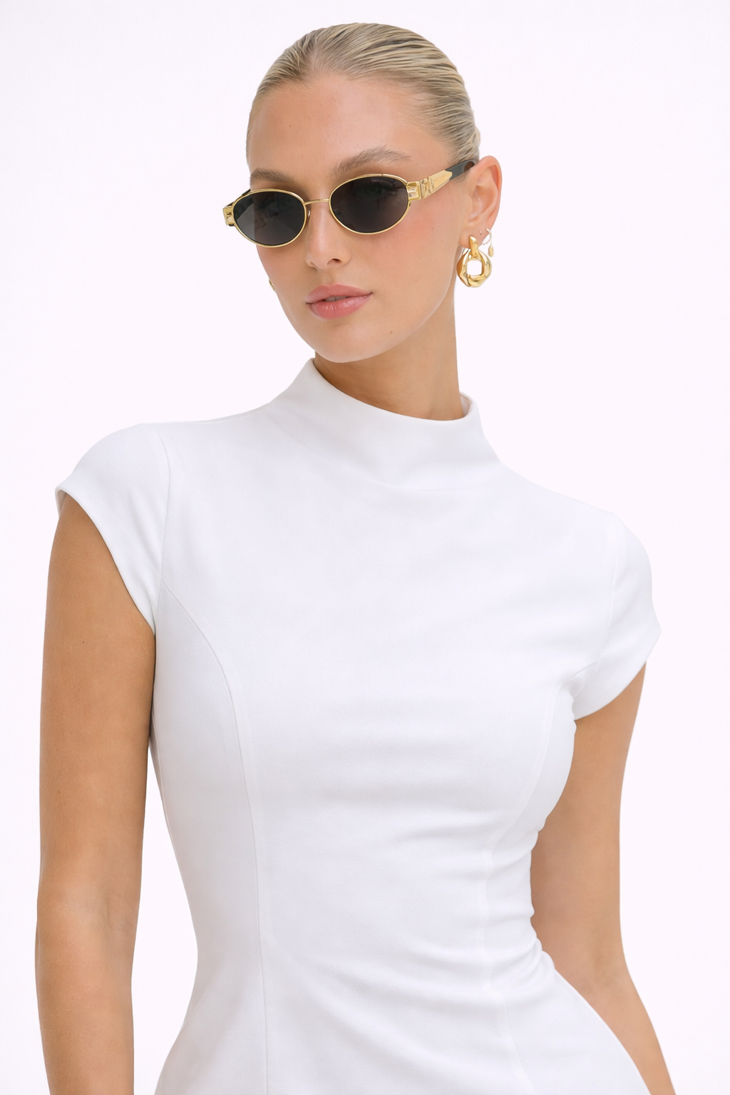 Anya Womens Retro Sunglasses