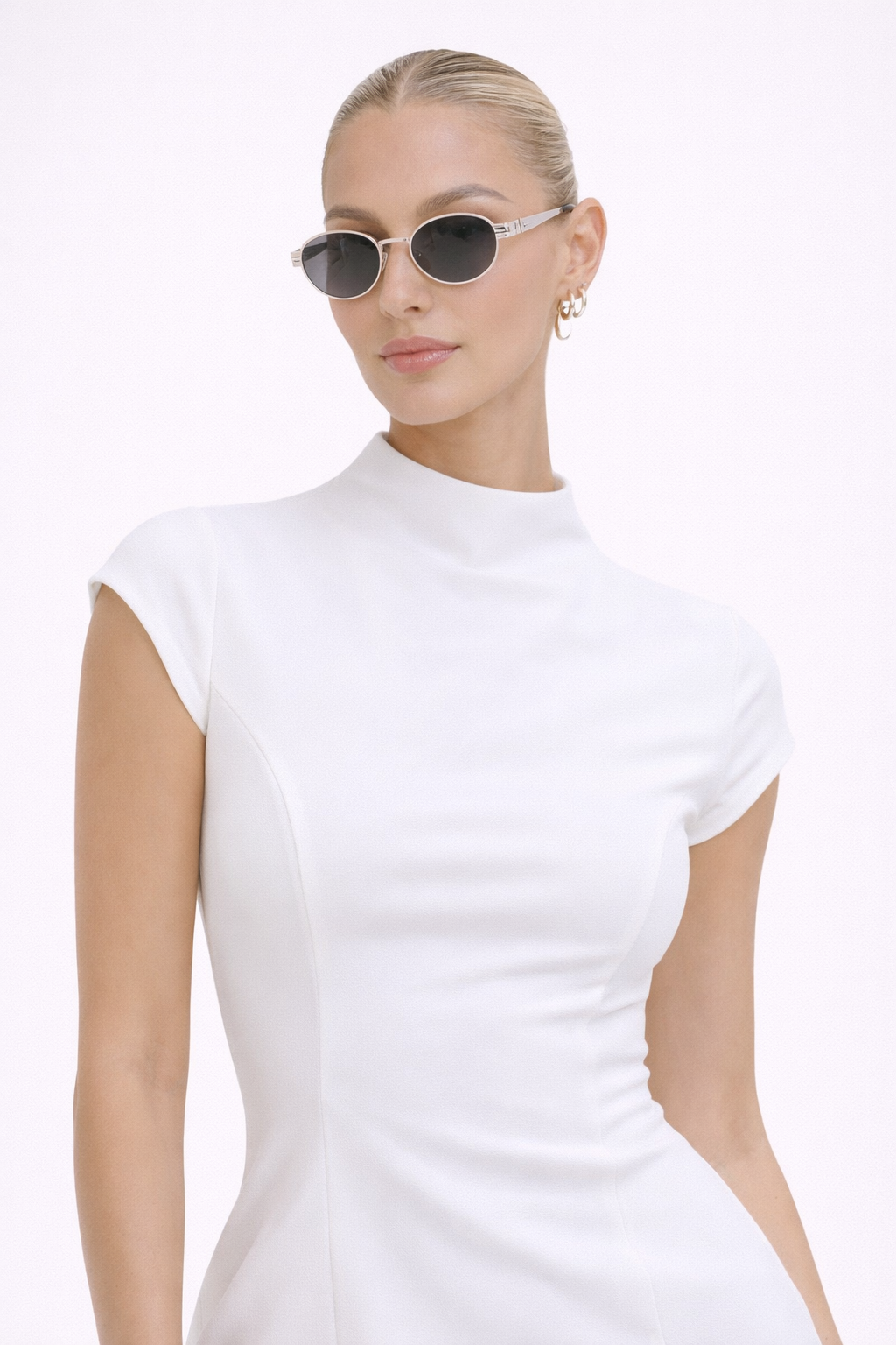 Anya Womens Retro Sunglasses