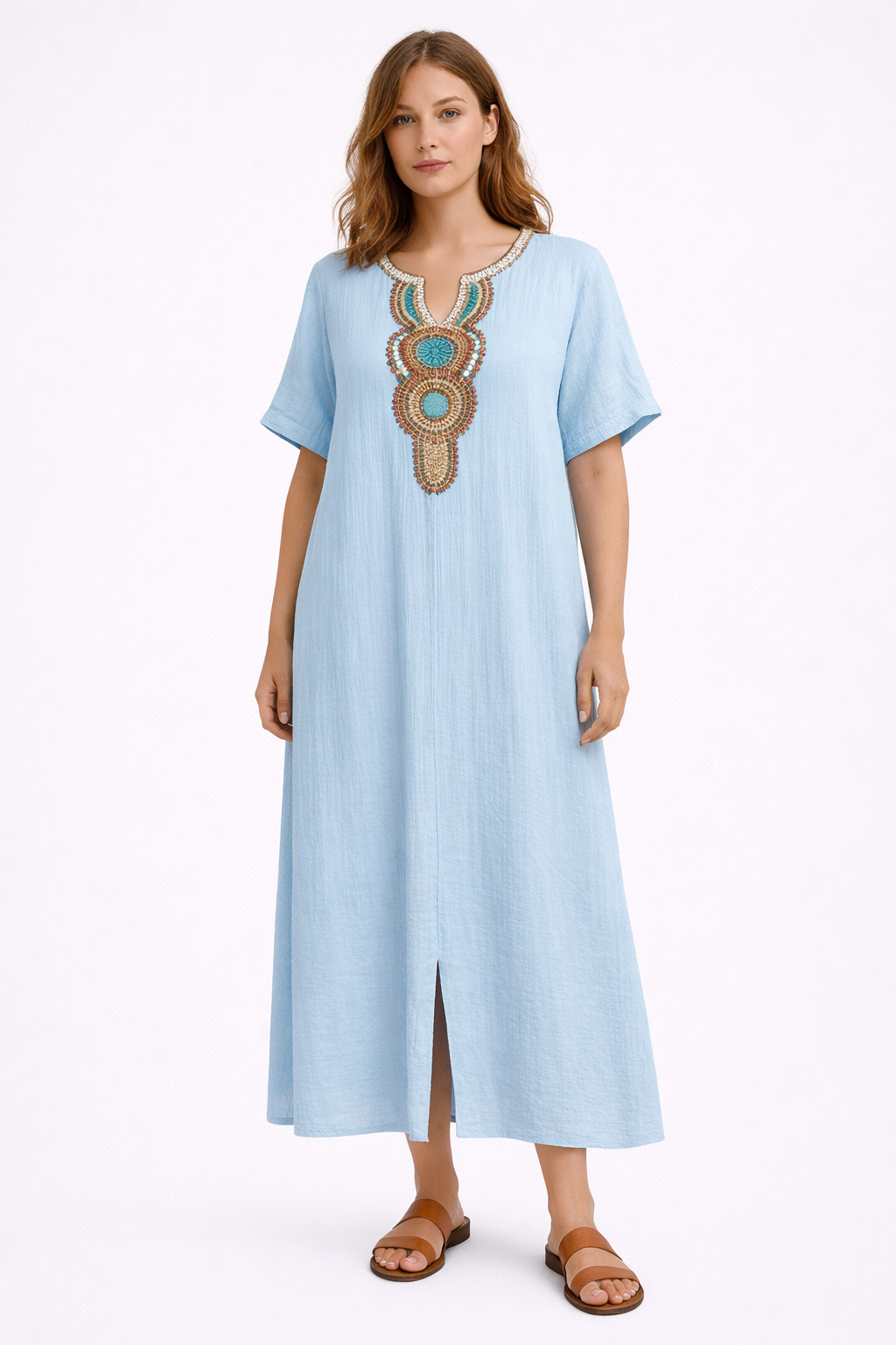 Eshun Womens Kaftan Maxi Dress