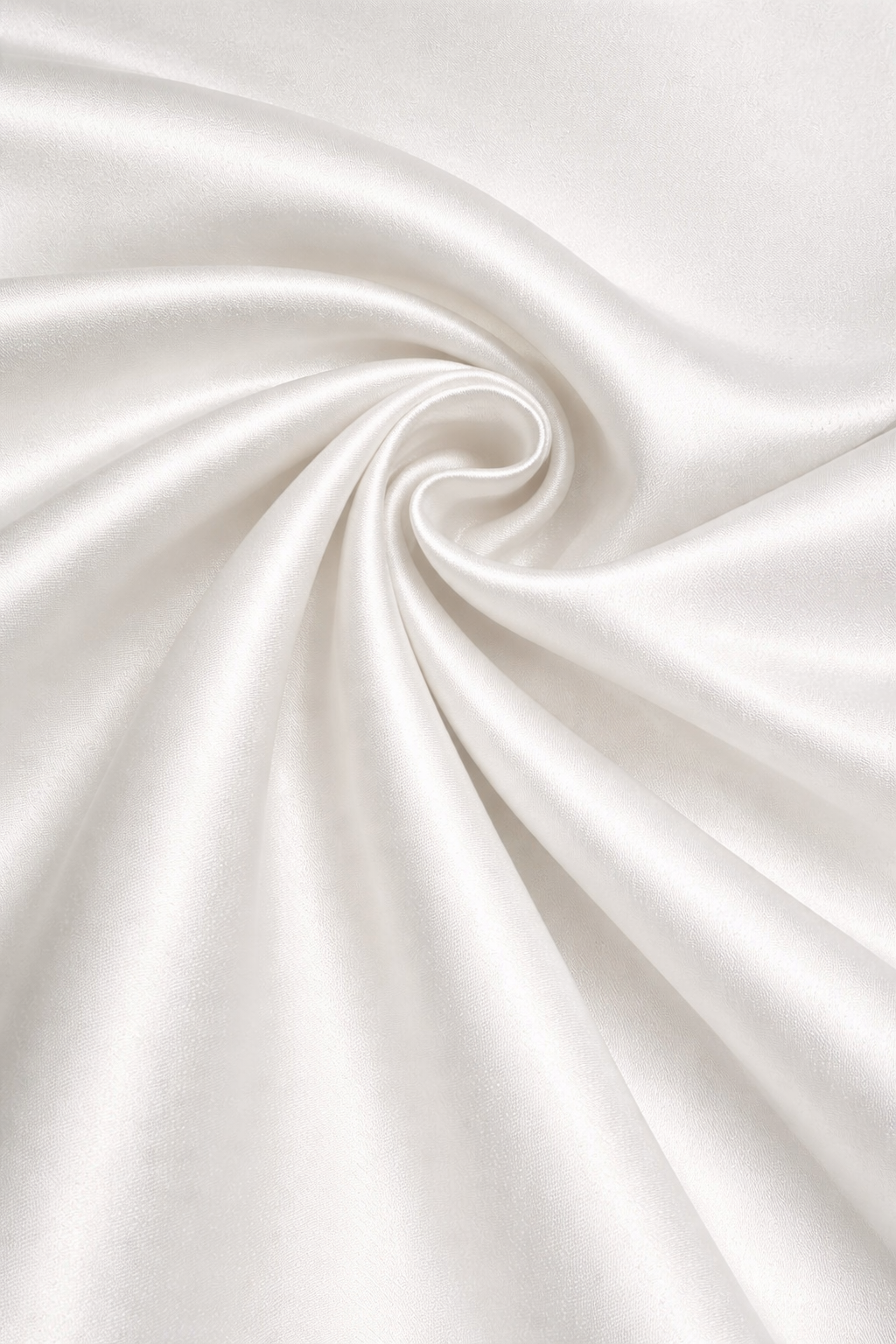 Isabella A-Line V-Neck Tea-Length Satin Wedding Dress With Draped Waist