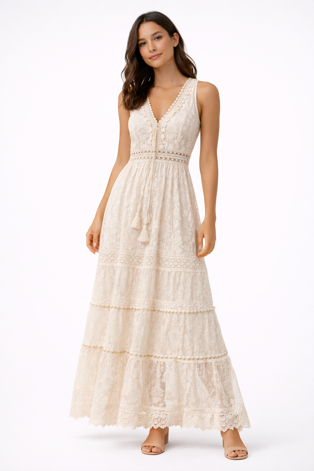 Kendra Maxi Boho Beach Dress