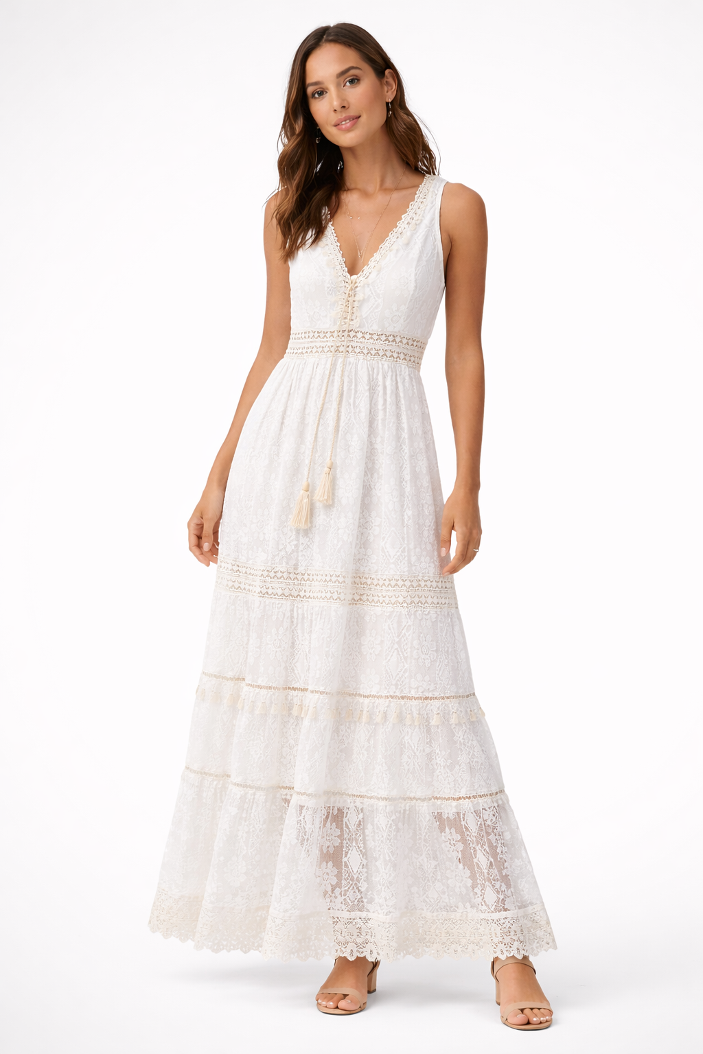 Kendra Maxi Boho Beach Dress