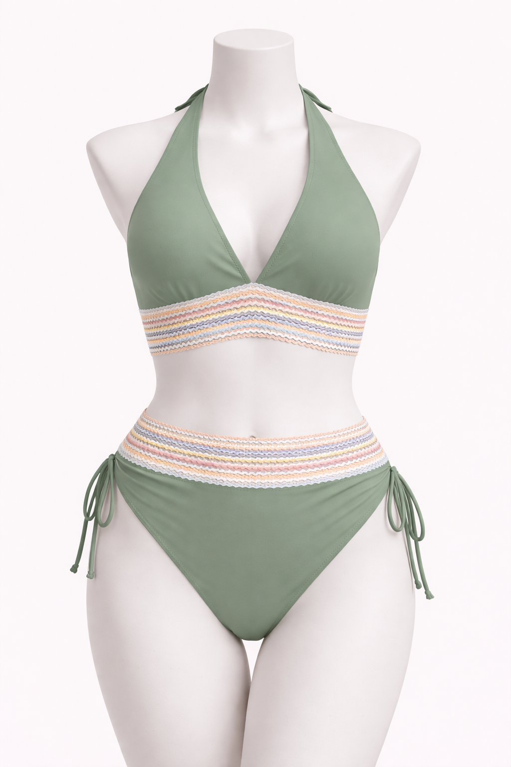 Lorene High-Waist Bikini Set
