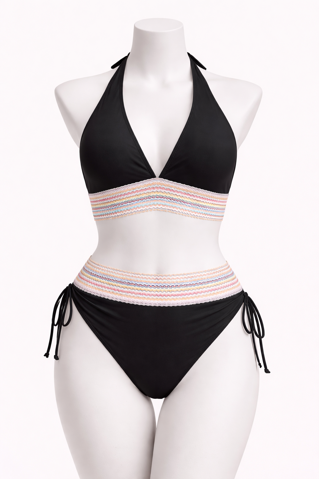 Lorene High-Waist Bikini Set