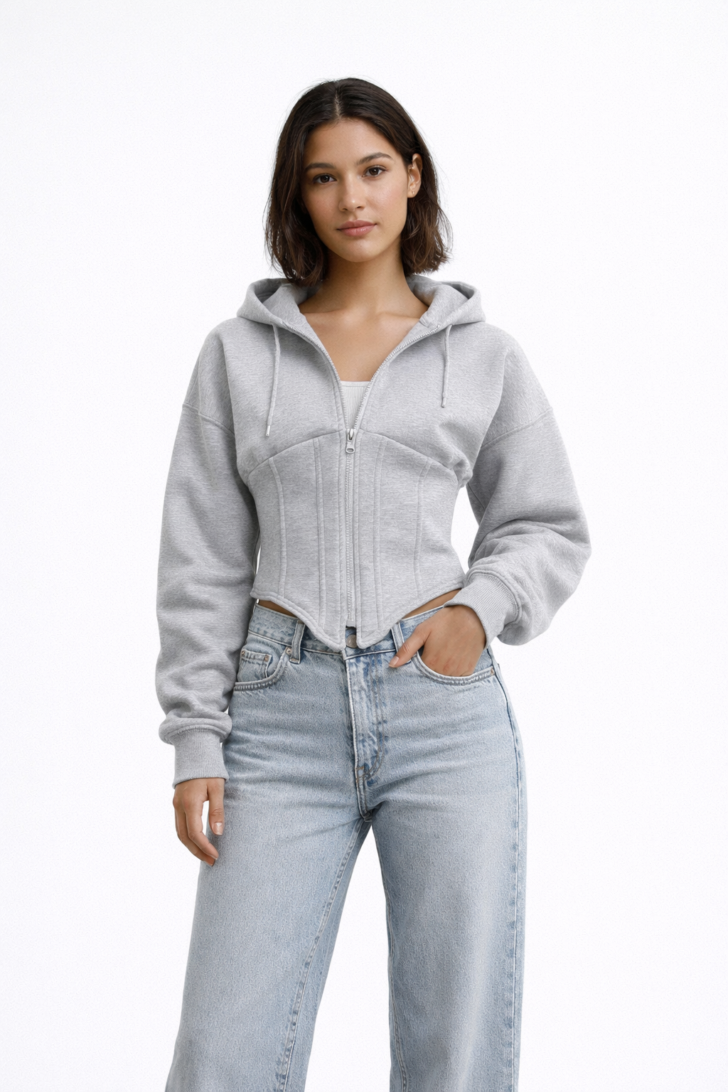 Meta Corset Hoodie