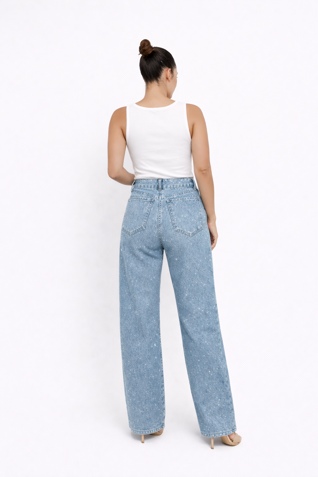 Rachel Womens High Waist Jeans