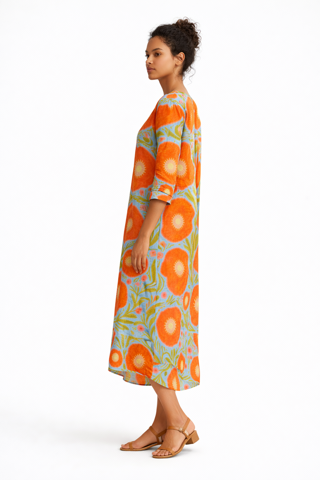 Sonia Breathable Retro-Fit Floral Summer Dress