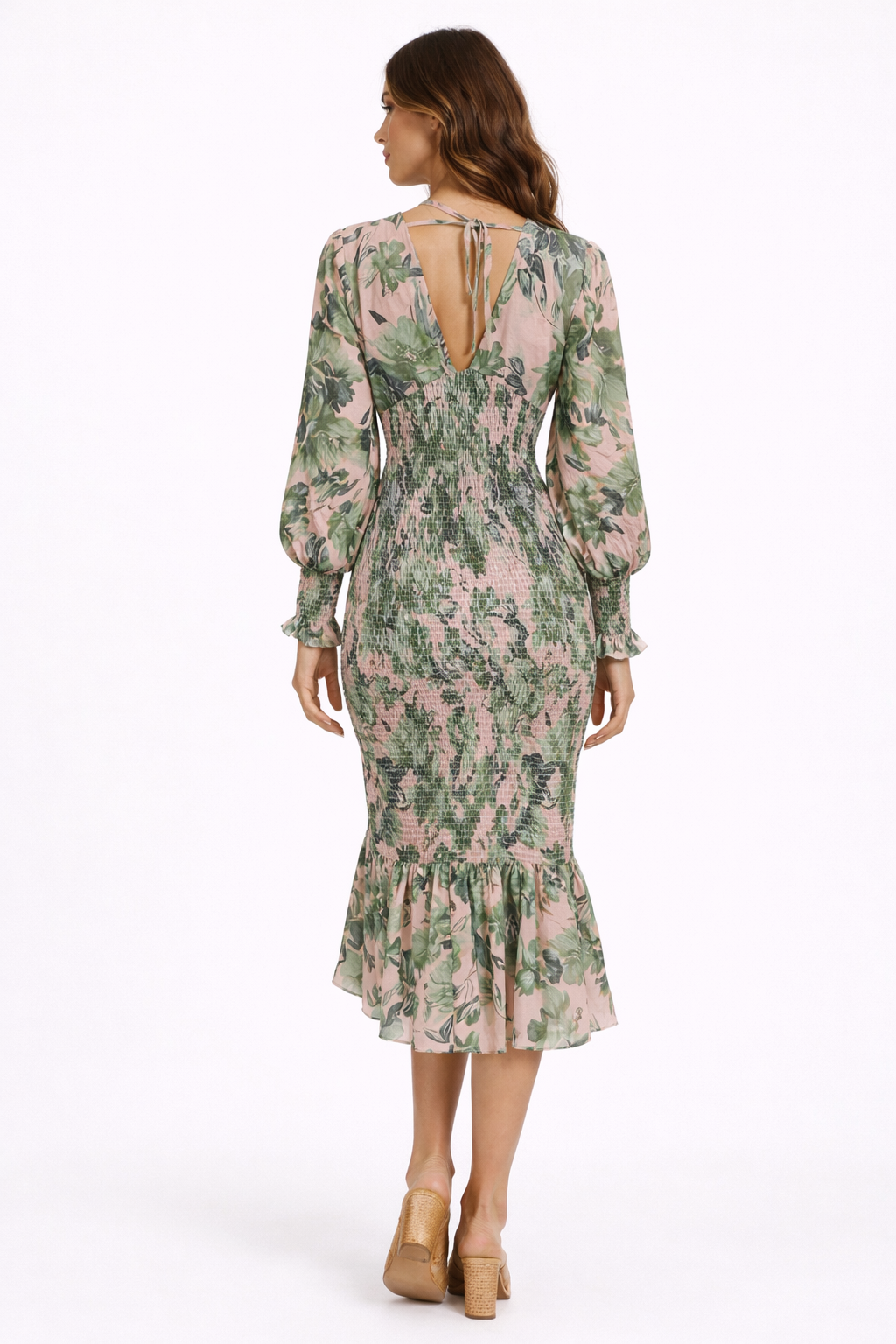 Wendy Floral Midi Dress